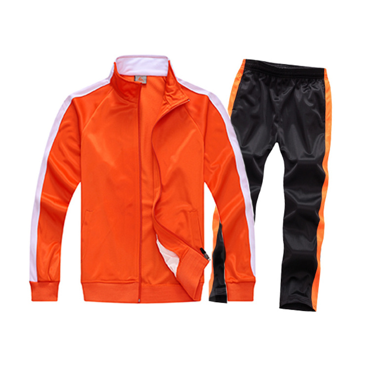 Custom logo sportswear Blank Parachute Track Suit, Sports Track Suit