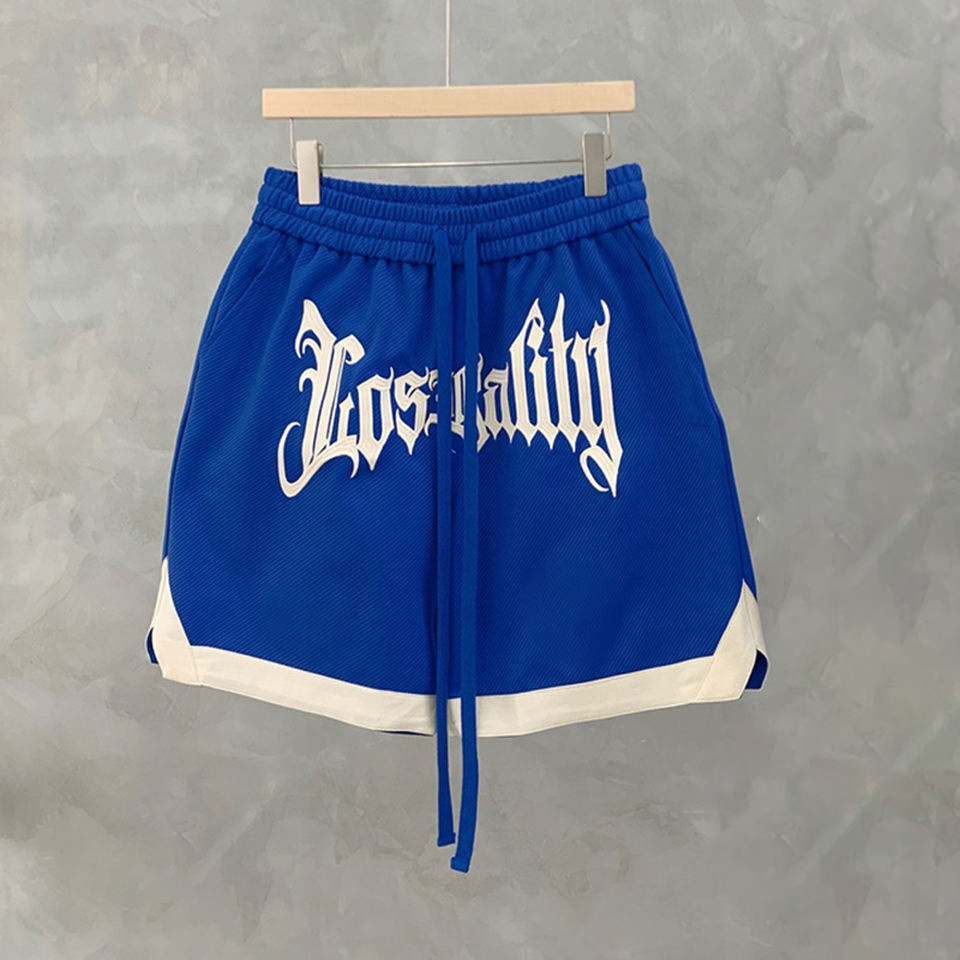 custom 6 inch inseam Custom poly basketball 5 inch shorts plain design double layer training nets sublimation mesh shorts