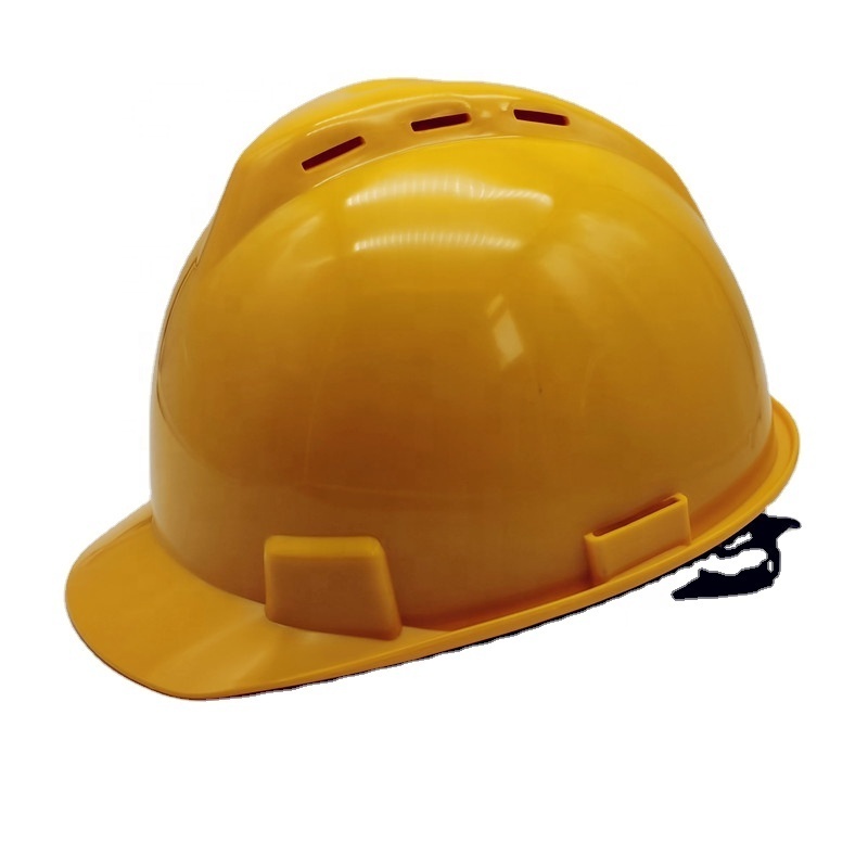 casco protector de seguridad industrial half brim EN397 construction mining hard hats safety helmet with custom logo