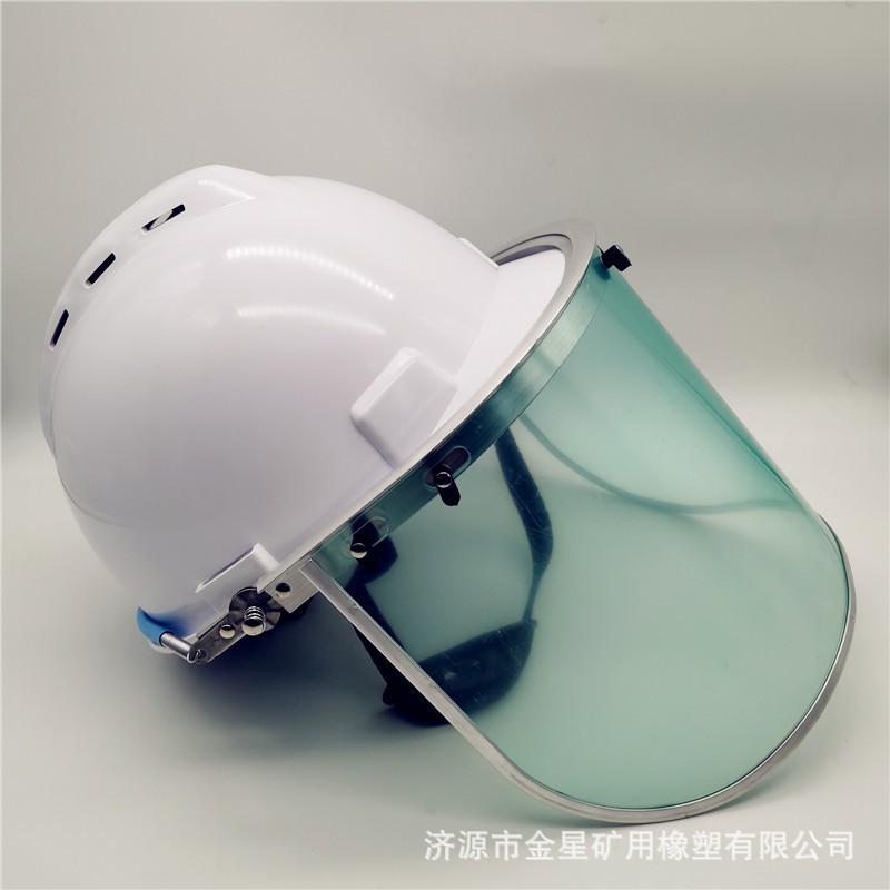 casco protector de seguridad industrial half brim EN397 construction mining hard hats safety helmet with custom logo