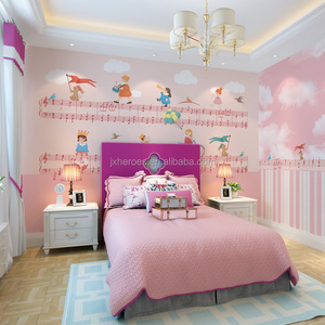 Music Fairy Tale Kingdom Children's Room Decorative Wall Mural Kids Wallpaper