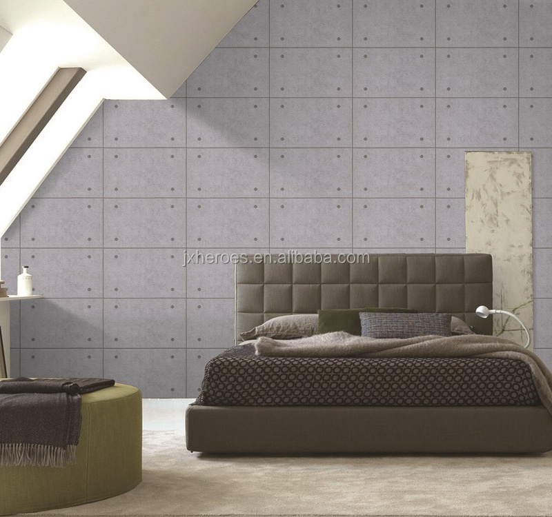 Simple Style Classic Stripes Dot Pattern Bedroom 3D Foam Wallpaper