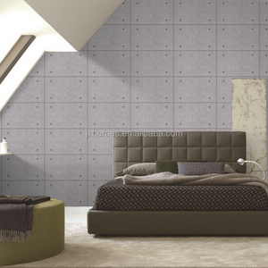 Simple Style Classic Stripes Dot Pattern Bedroom 3D Foam Wallpaper