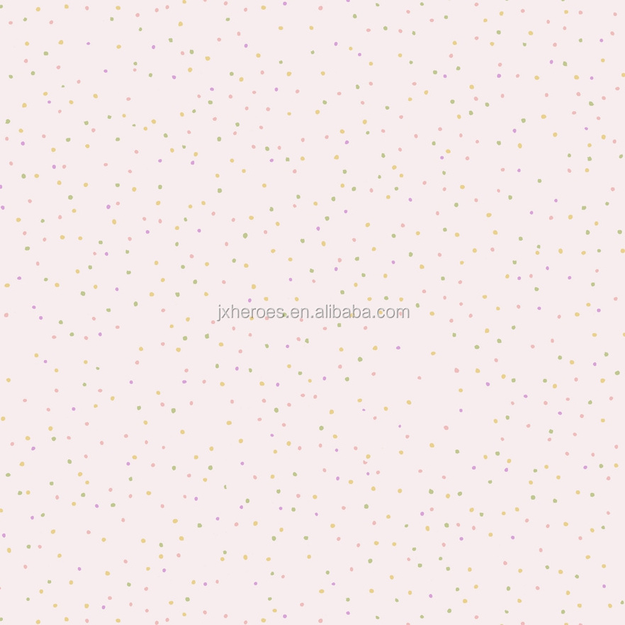 Little Dots Cartoon Wallpaper for Kids Room