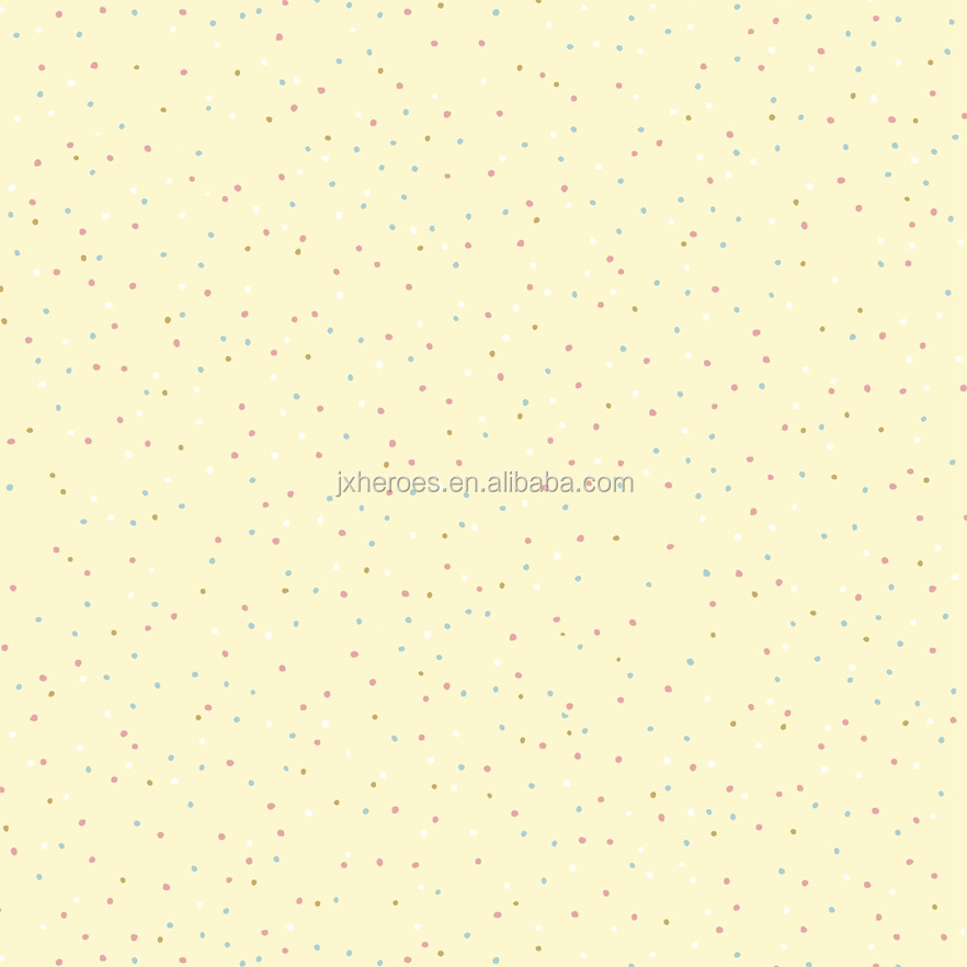 Little Dots Cartoon Wallpaper for Kids Room