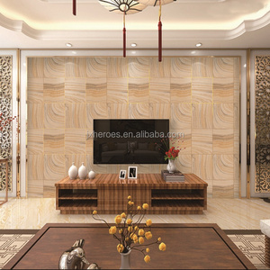 Characteristic Square Stone Texture Pattern TV Sofa Background Wall Decoration Vinyl Wallpaper