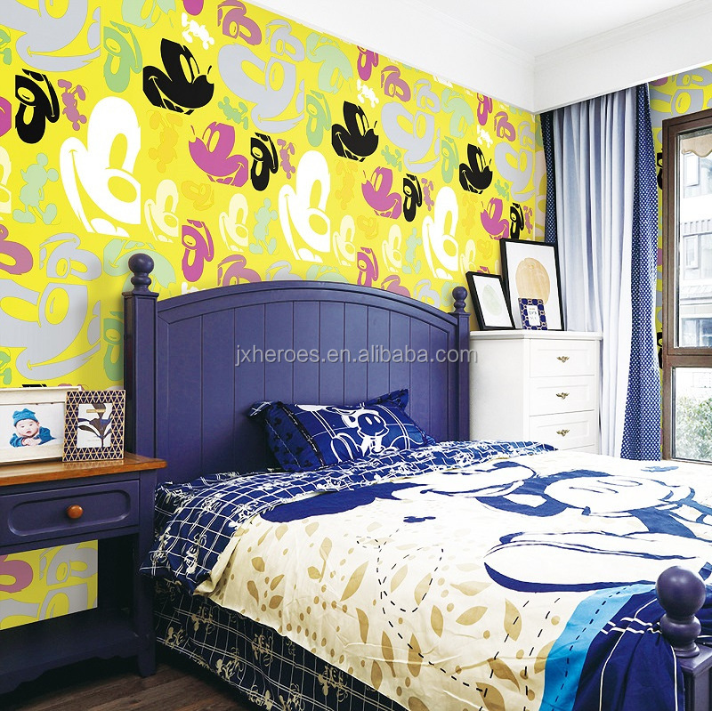 Donald Duck Cartoon Wallpaper for Kids Room