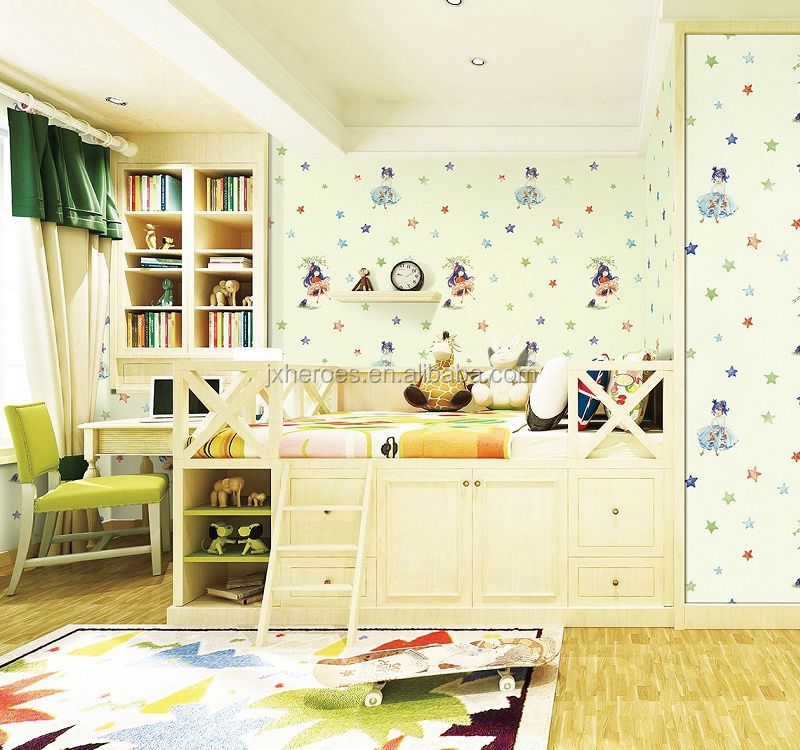 Beautiful Little Princess Kids Wallpaper Bedroom