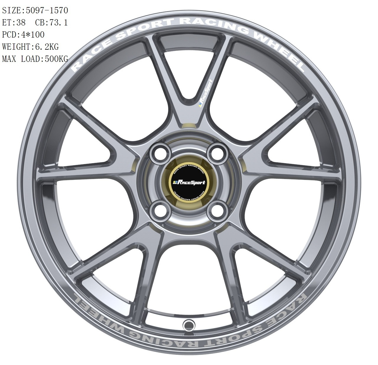 Modified Alloy Rims 4x100 wheels Flow Forming Design Alloy Wheel 15 18 Inch Alloy Rims