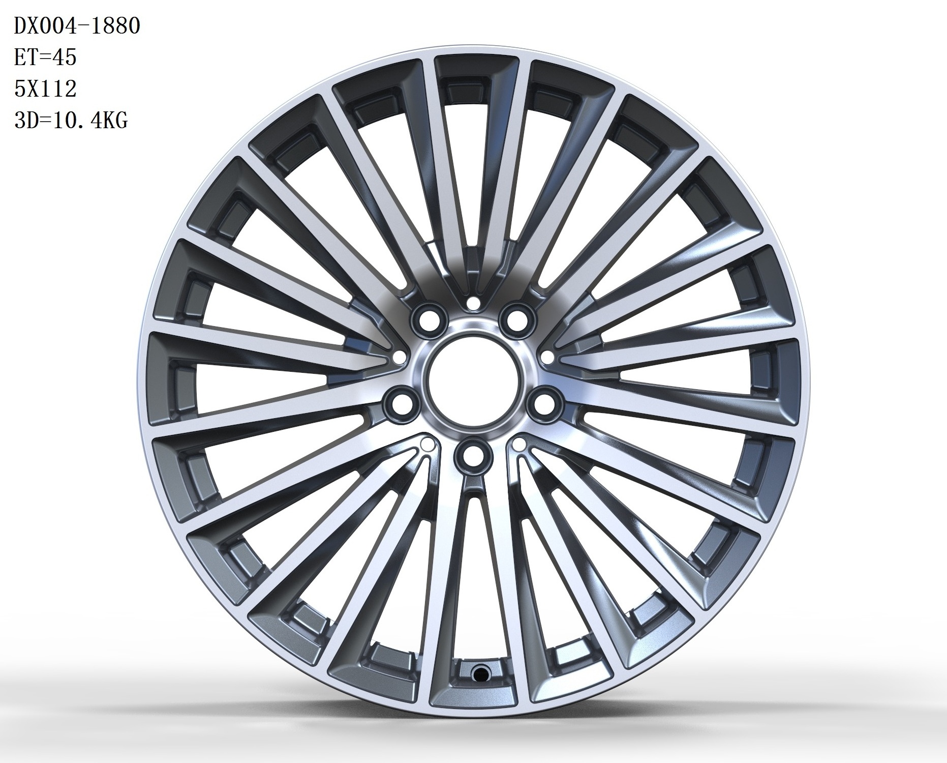 factory cheap rim Hot Sale 18 19 20 inch PCD 5x 112 Flow Formed Alloy Rims Passenger Car Wheels