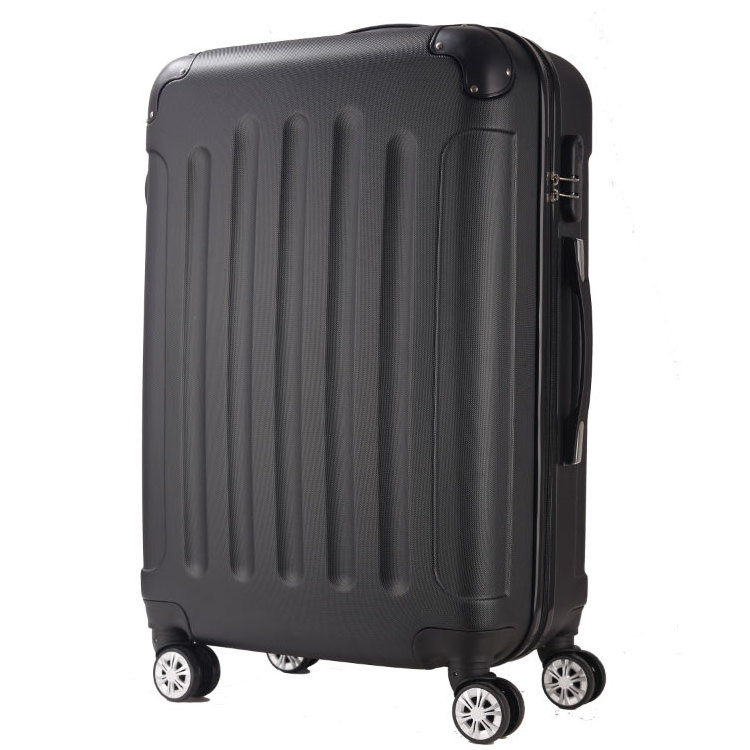 Best selling abs or polycarbonate material hard suitcase plastic trolley bags colorful travel luggage