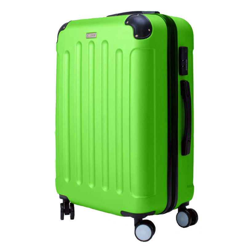 Best selling abs or polycarbonate material hard suitcase plastic trolley bags colorful travel luggage