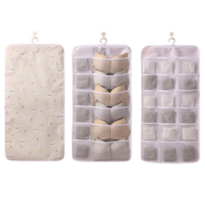 Underwear Hanging Organizers Storage Bag Foldable Closet Clothes Organizer Room Wardrobe Storage Bra Sock Organizer