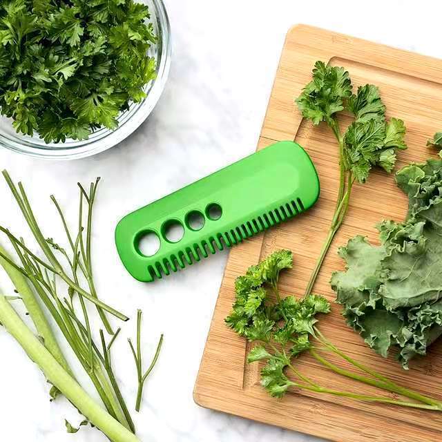 Kitchen Gadgets Cooking Leaf Comb Separator Vegetable Herb Eliminator