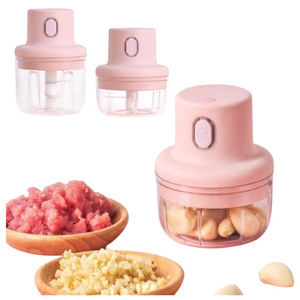 Mini Tools Portable Food Processor Fruit and Vegetable Chopper Electric Garlic Masher