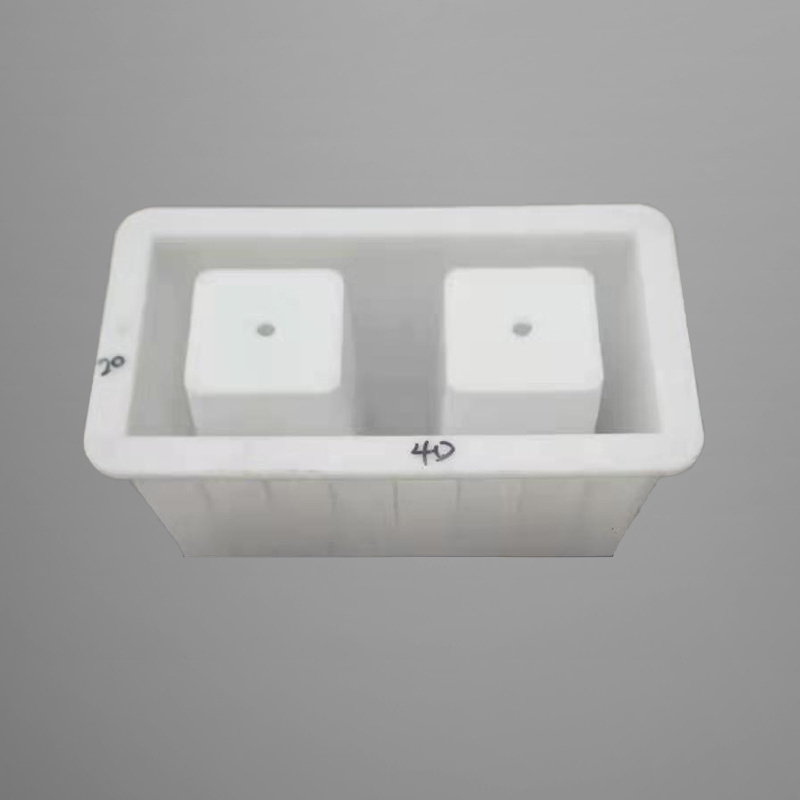 40x20x20CM Interlocking Plastic Concrete Block Moulds For Hollow Block