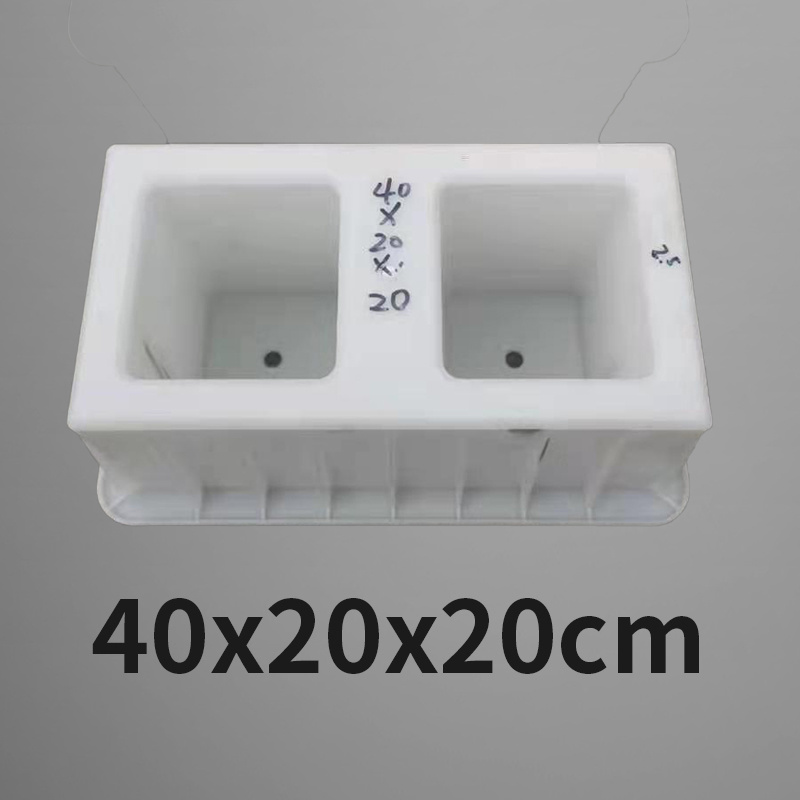 40x20x20CM Interlocking Plastic Concrete Block Moulds For Hollow Block