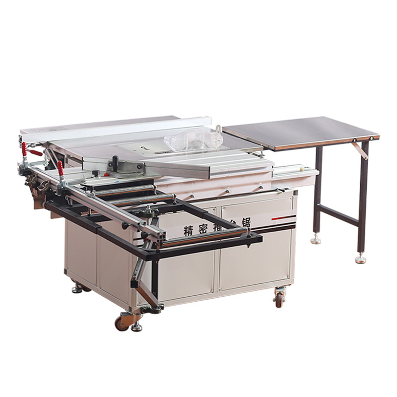 Small Swing Arm Dust-free Folding Precision Sliding Table Saw for Wood Panel cutting Woodworking Machine