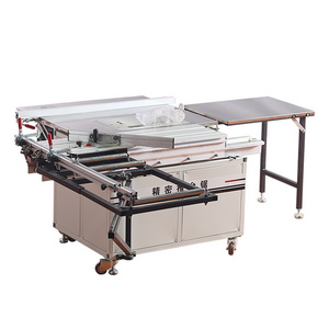 Small Swing Arm Dust-free Folding Precision Sliding Table Saw for Wood Panel cutting Woodworking Machine