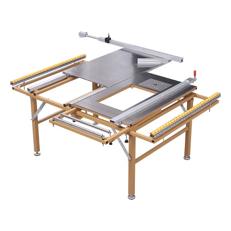 WJ80 sliding wood saw woodworking machinery table wood saw machine wood cutting table machine