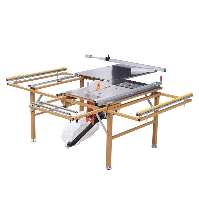 WJ80 sliding wood saw woodworking machinery table wood saw machine wood cutting table machine