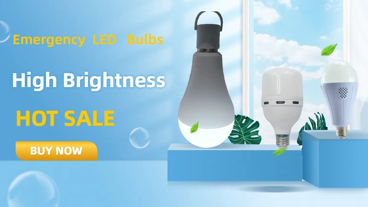 DOB 9 Watt Emergency Bulb Rechargeable Light B22 E27 Battery Operated LED Light Bulb For Home