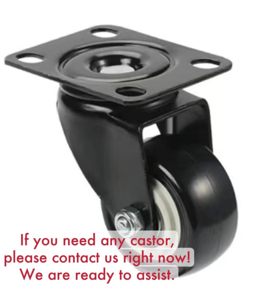 caster wheel top plate all terrain height adjustable caster gd-60f 600 kg heavy duty caster wheel