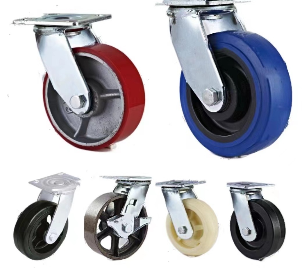 mute swivel cabinet caster wheel pu caster wheel 3 inch leveling caster wheels supplier supplier