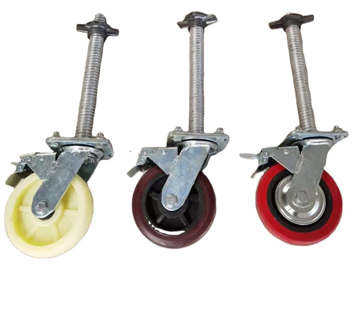 6 and 8 scaffold casters and scaffold wheels heavy duty cast iron caster wheel swivel 4