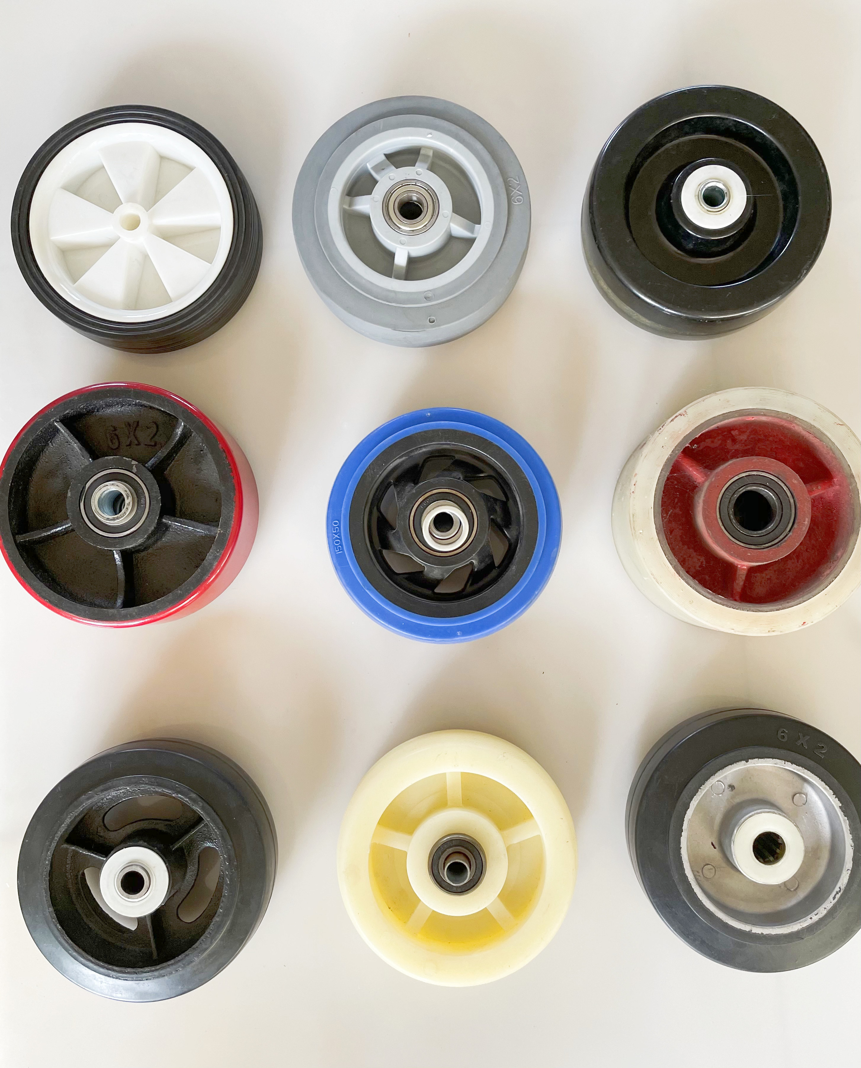 1 64 silicone rubber wheels tires 4 inch tpr rubber caster wheel rubber chair wheels protect the floor