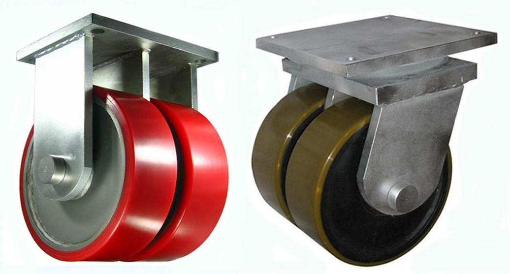 load 1,2,3,4,5,5,8,10 tons heavy duty PU or Nylon caster wheel