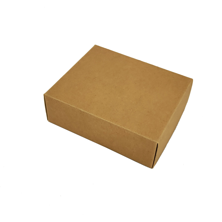 Empty Kraft Paper Box with Lid Custom High-end Large Square Packaging Boxes for Clothing Shoes