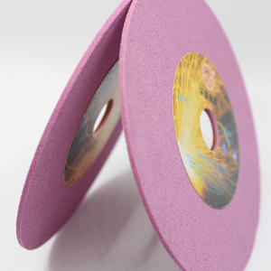 Ceramic Pink Corundum Ultra-thin grinding wheel For Chainsaw Sharpener