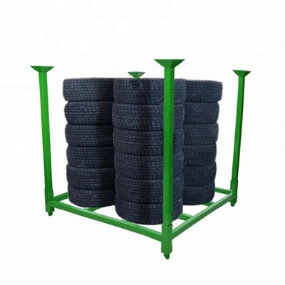 Warehouse and Garage Storage Solution Stacking Rack for Tire Storage Premium Product Tire Stacking Racks & Shelves