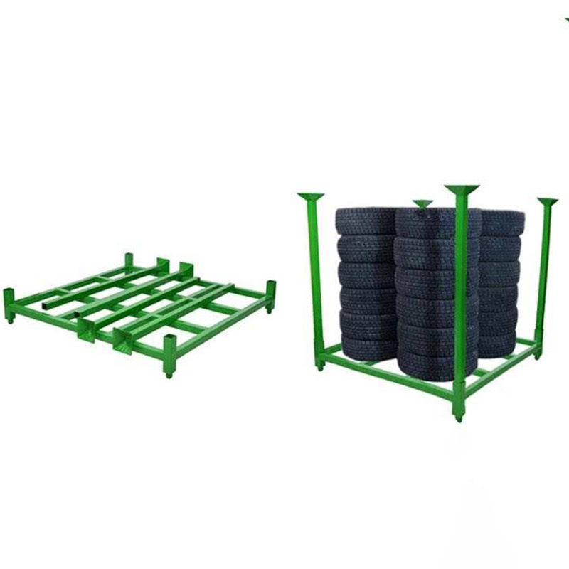 Warehouse and Garage Storage Solution Stacking Rack for Tire Storage Premium Product Tire Stacking Racks & Shelves