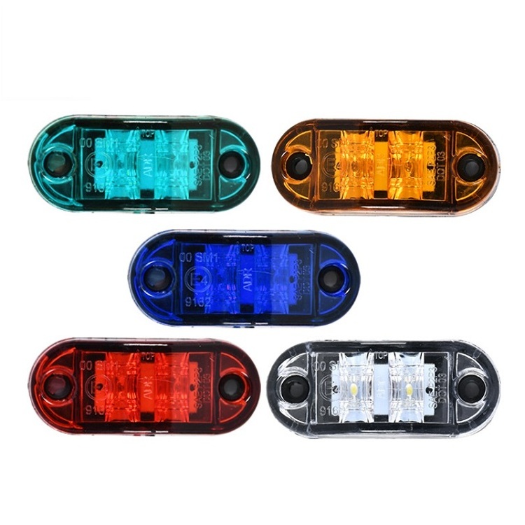 2LED piranha lamp beads 12V24V LED edge lights oval truck tail lights