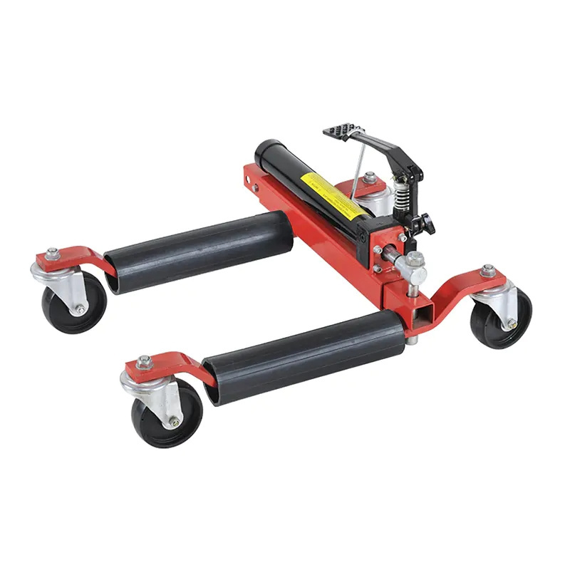 capacity up to 150% , 4T car 12 inch Aluminum roller MAXRED hydraulic tire moving seat hydraulique