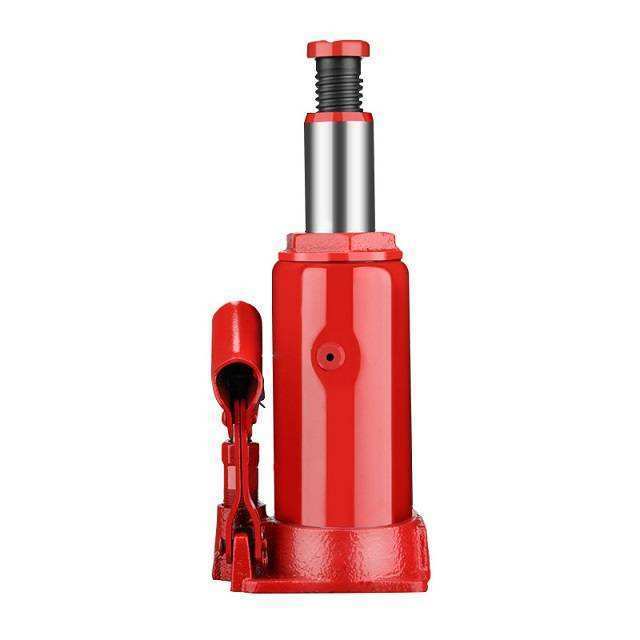 12Ton Hydraulic Double Ram Welded Bottle Jack Portable Hydraulic Car Jack for Car Auto Repair and House Lift