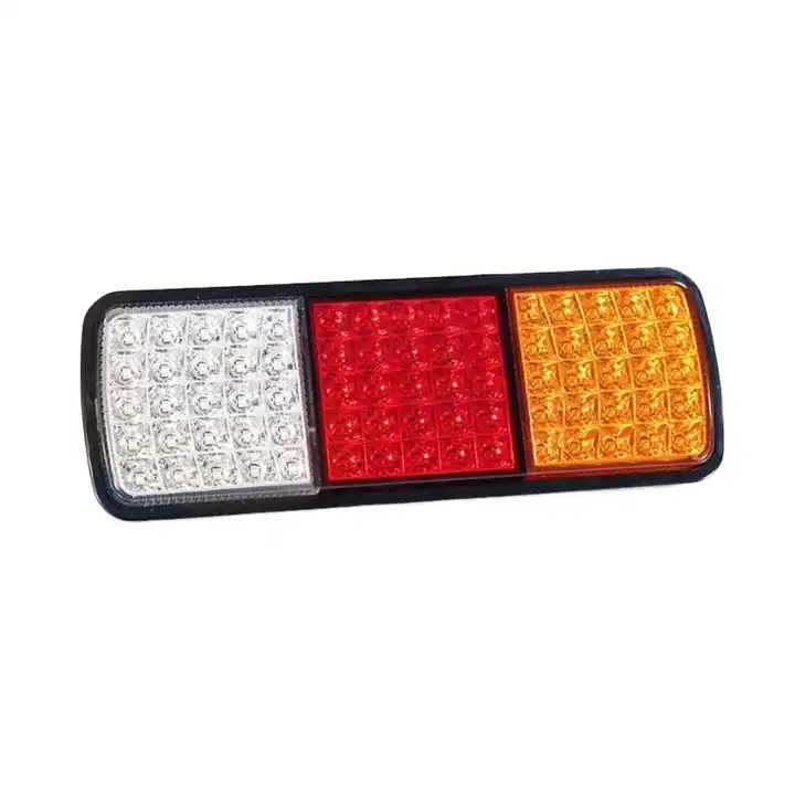 12V Combination Rear Lamp 75 LED Truck Tail Light Stop Indicator for Trailer Forklift Van Truck