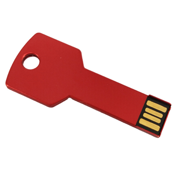 Custom key shape usb flash drive 4GB, 8GB, 16GB, 32GB, 64GB metal key usb, promotional gift usb key with logo