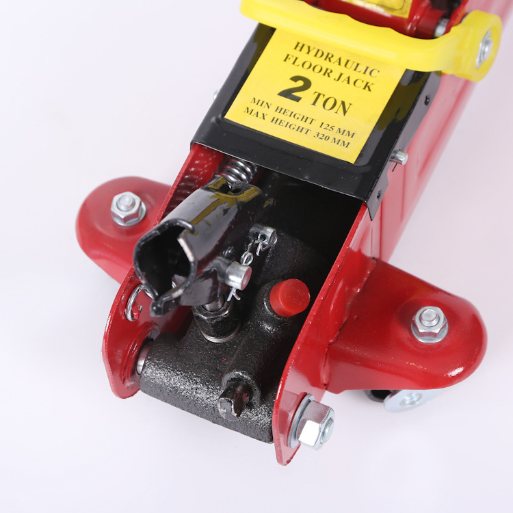 High Quality Heavy Duty  Hydraulic Floor Jack 2 ton 5.5kg color box