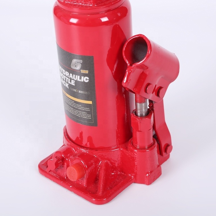 6 Ton Heavy DutyHydraulic Bottle Jack Car Truck Emergency Tire Repair Lift Tool 6000kg Hydraulic Bottle Jack For Vehicle Lifting