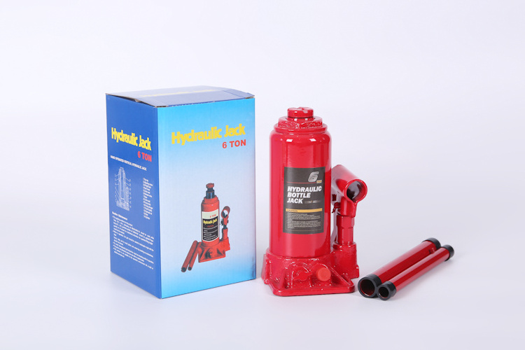 6 Ton Heavy DutyHydraulic Bottle Jack Car Truck Emergency Tire Repair Lift Tool 6000kg Hydraulic Bottle Jack For Vehicle Lifting