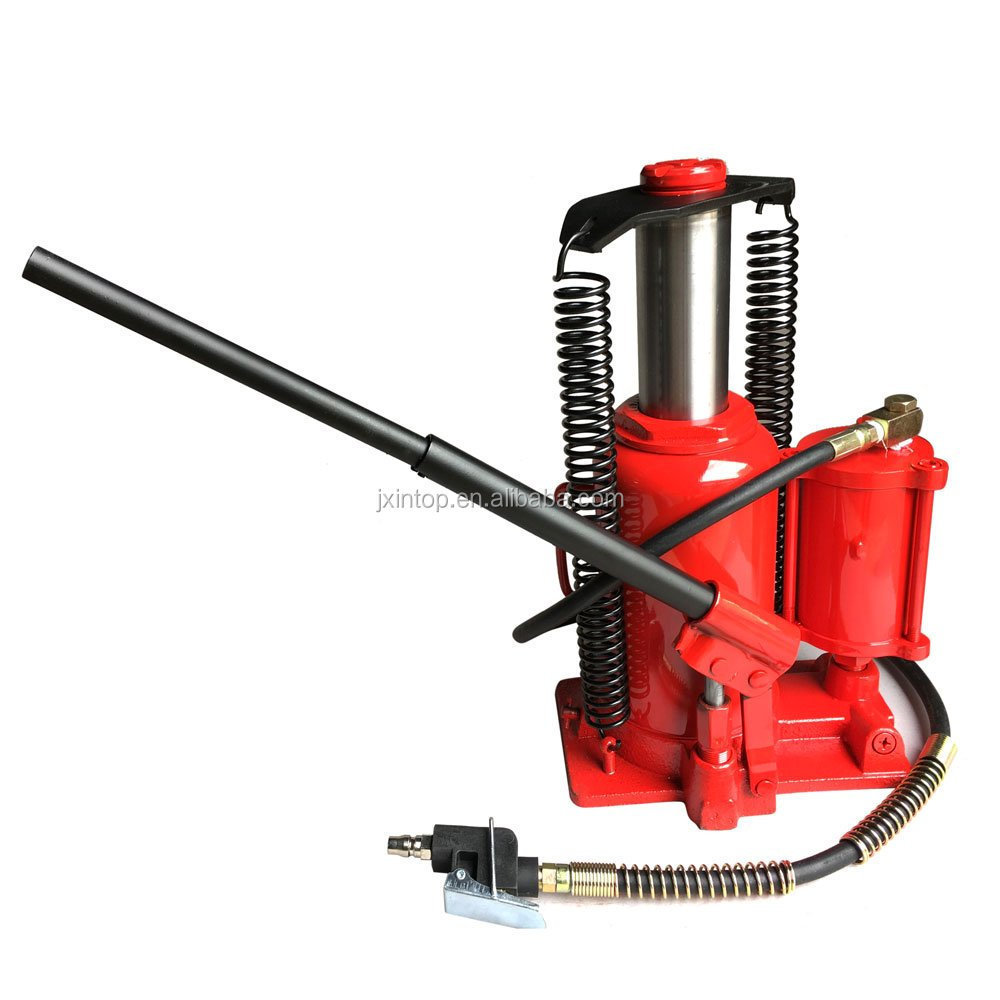 20 Ton Hydraulic Air Bottle Jack Pneumatic Lifting Ram Car Van Truck Lift Lorry Bottle Jack 20 Ton With Extension Screw