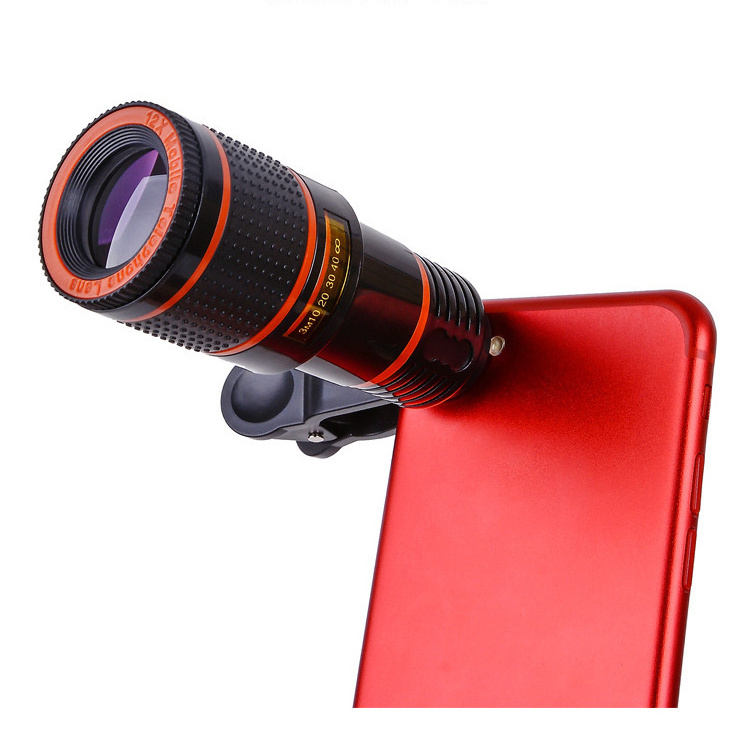 8x 12x zoom camera telephoto mobile phone lens For Cell Phone