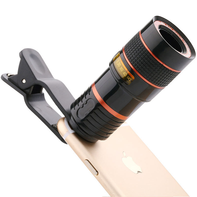 8x 12x zoom camera telephoto mobile phone lens For Cell Phone