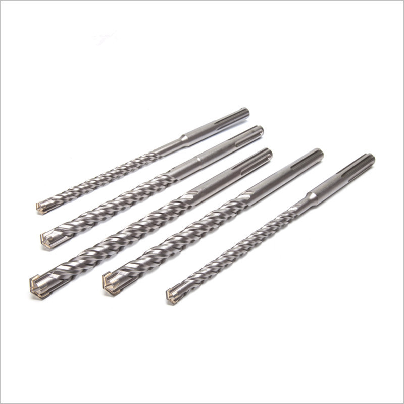 Manufacturer Price Carbide Cross Tip 4 Cutters S4 Flute SDS Max Hammer Drill Bit for Granite and Concrete Drilling