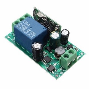 433MHz Wireless Relay RF 220V Remote Control Switch DC 12V 10A Super Heterodyne Receiver Module