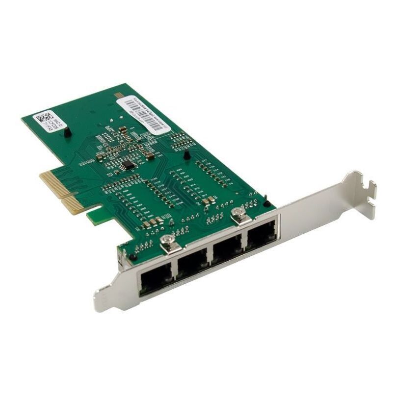 I350-T4 desktop computer PCIE 4 port gigabit network adapter server RJ45 PCI-E gigabit network card