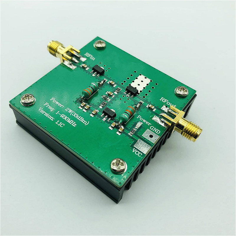 RF broadband power amplifier power amplifier (1-930MHz, 2.0W)